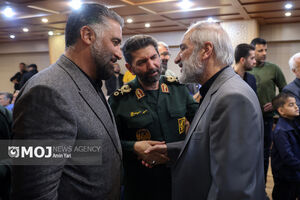 مراسم ترحیم مادر سردار جاویدالاثر حاج احمد متوسلیان