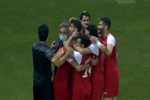 نتیجه بازی پرسپولیس و شارجه امارات در نیمه نخست