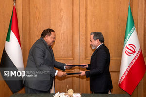 وزیر امور خارجه ایران  از دیدارش با همتای سودانی گزارش داد