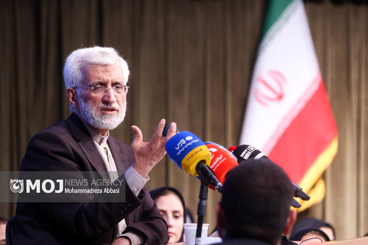 سخنرانی سعید جلیلی در دانشگاه علوم پزشکی