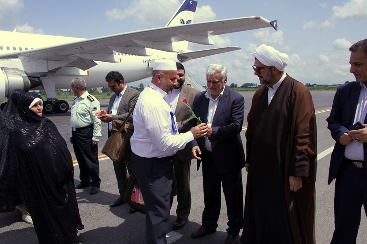 نخستین گروه از حجاج گیلانی