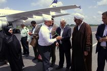 بازگشت نخستین گروه از حجاج گیلانی به فرودگاه سردار جنگل رشت