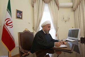 روحانی روز ملی سنگال را تبریک گفت