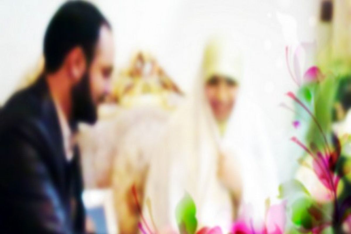 مراسم عقد در حرم حضرت معصومه(س)