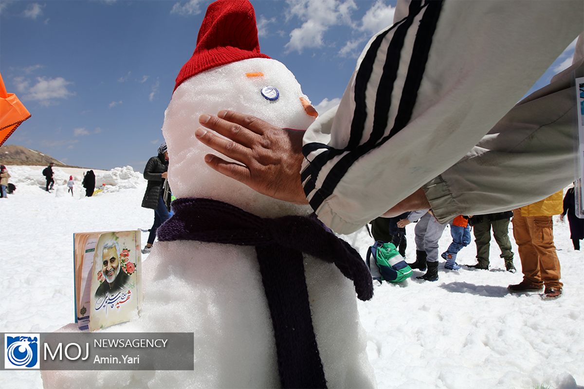 جشنواره آدم برفی‌های خوشحال