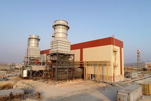 واحد نخست گازی نیروگاه قشم بهره برداری شد/خود کفایی قشم در تولید برق