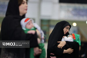 همایش شیرخوارگان حسینی در مصلی امام خمینی تهران برگزار شد