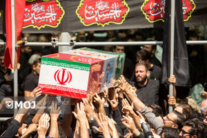 پیکر مطهر شهید والامقام « رضا جباری» در اهر به خاک سپرده شد + فیلم