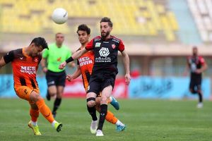 نتیجه بازی مس نوین و پرسپولیس در نیمه نخست