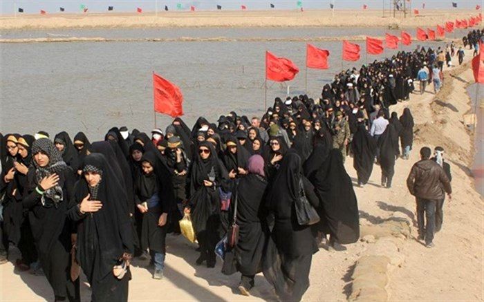 اعزام هزار دانش آموز دختر به مناطق عملیاتی جنوب