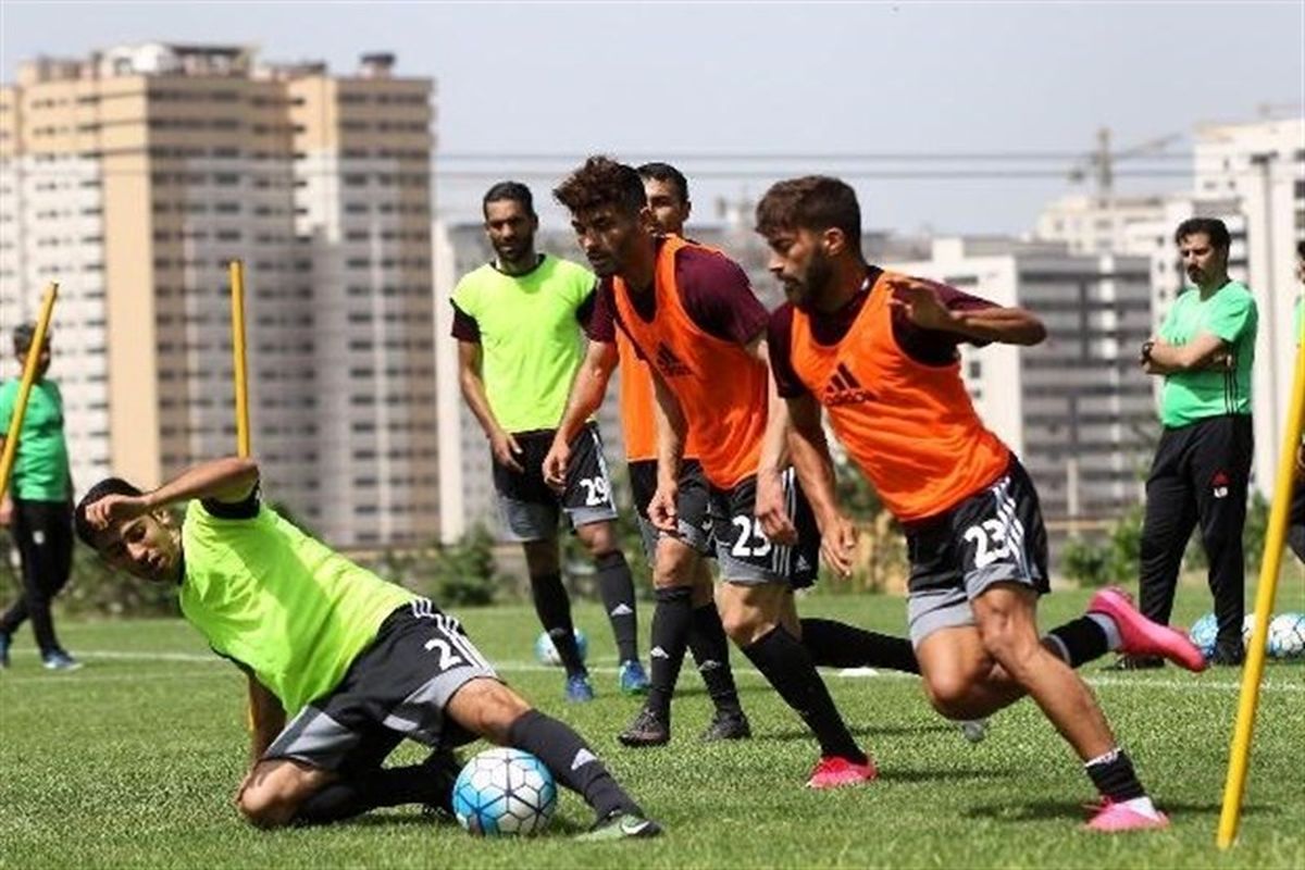 تمرین تیم ملی فوتبال