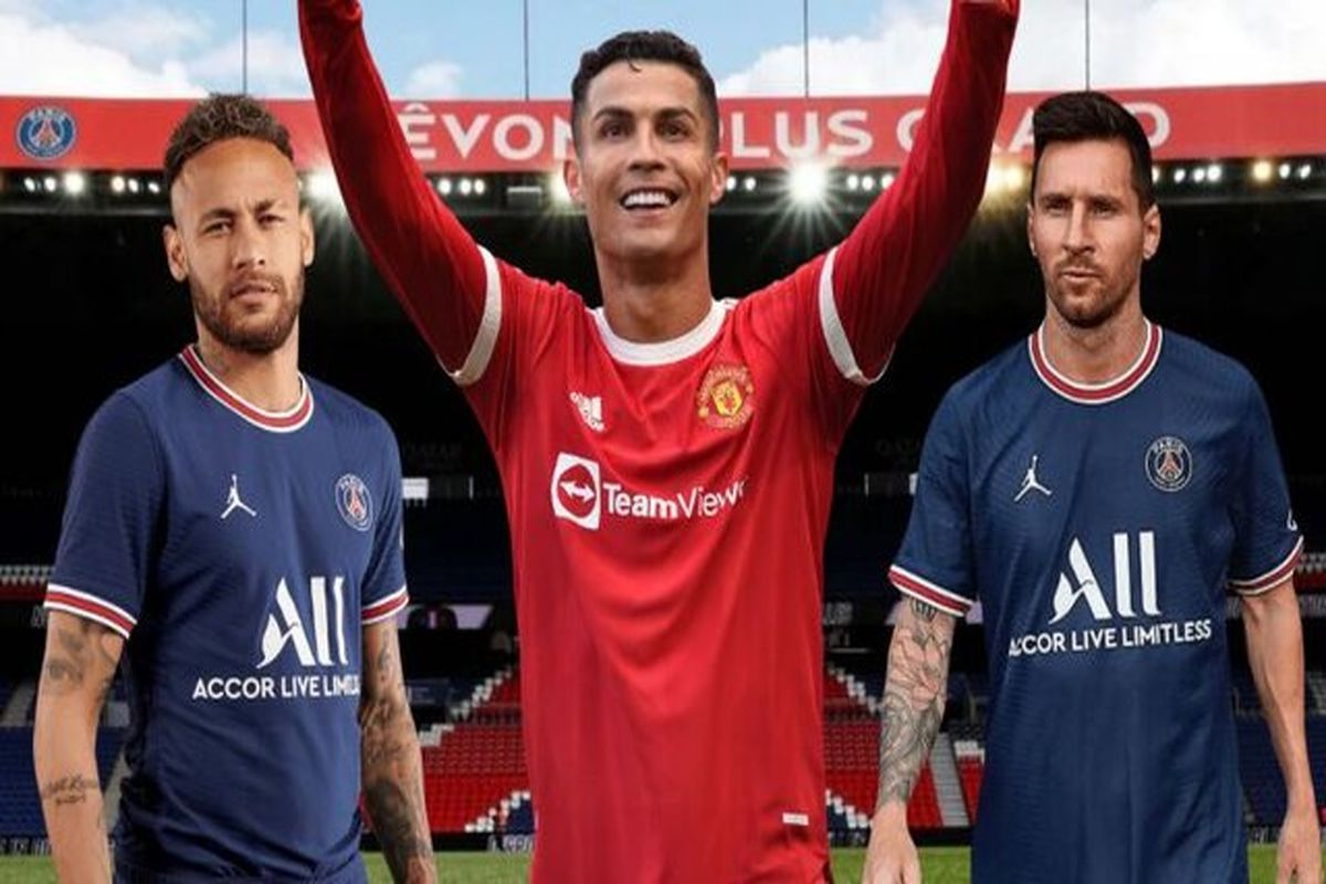 رونالدو،مسی،نیمار