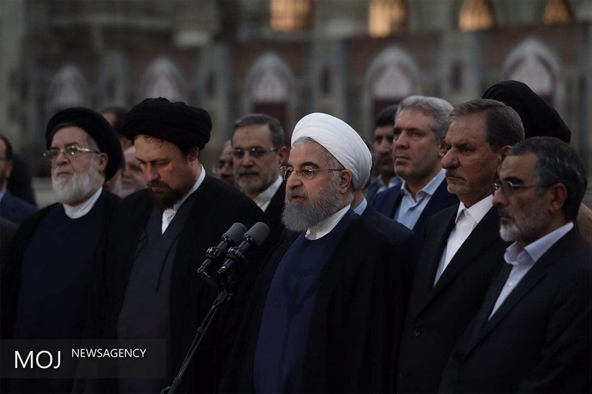 تجدید میثاق رییس جمهور و اعضای دولت