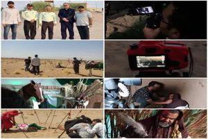 بازدید فرمانده نیروی انتظامی و سرپرست اداره ارشاد آران و بیدگل از مراحل پیش تولید مستند " مقبل اصفهانی"