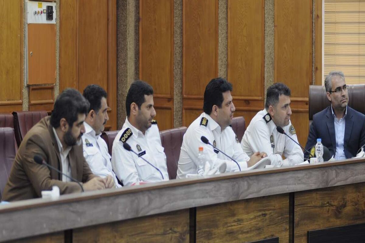 جلسه شوراي ترافيک شهرستان رشت