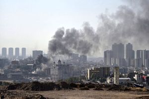 مقر تروریست‌های تجزیه‌طلب مخالف ایران در «سلیمانیه» عراق هدف حمله پهپادی قرار گرفت