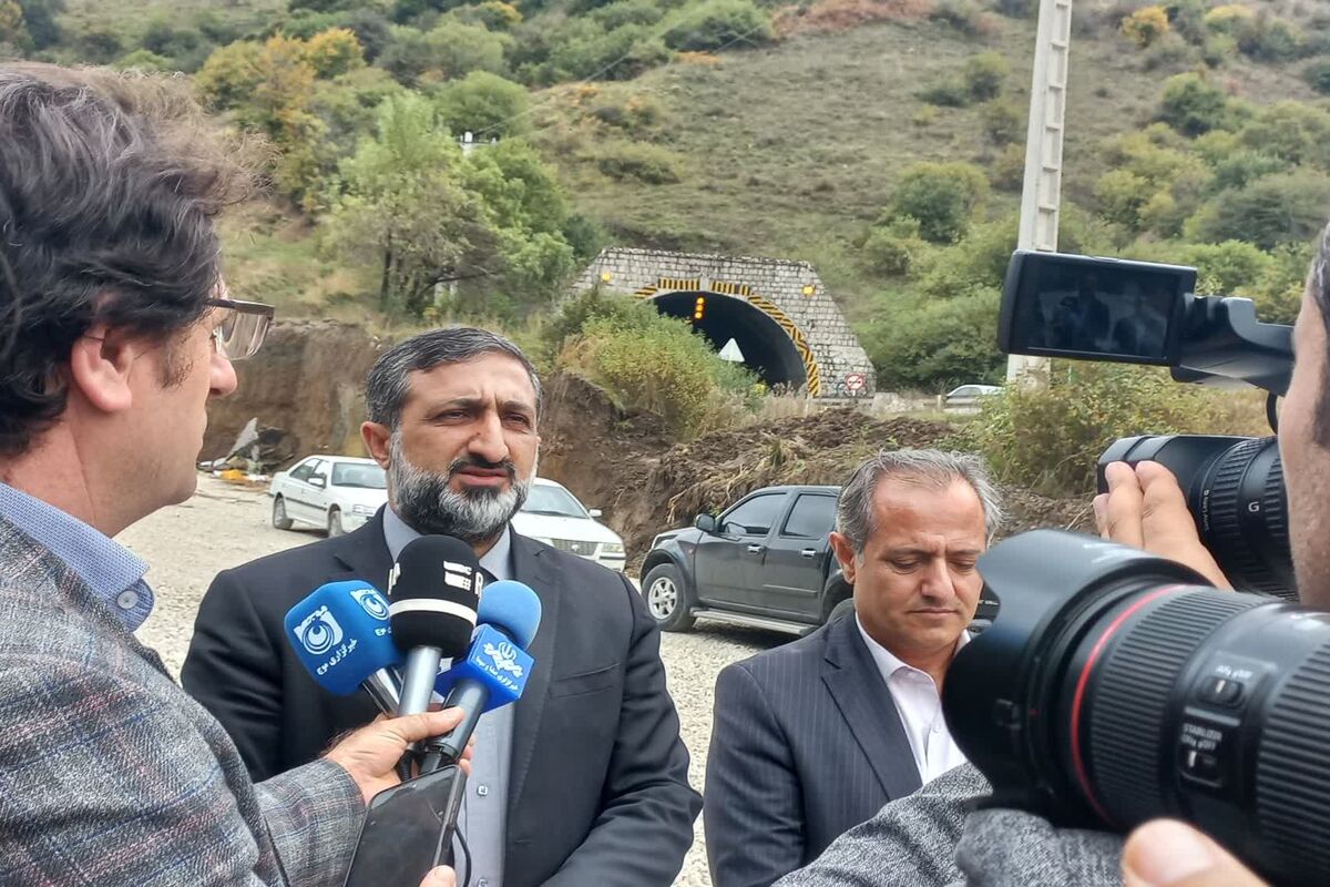 استادار اردبیل در بازدید از تونل دوم حیران
