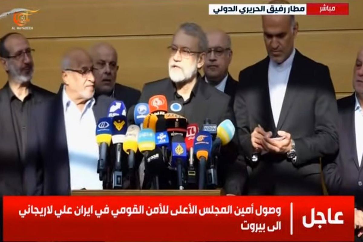 سفر لاریجانی به لبنان