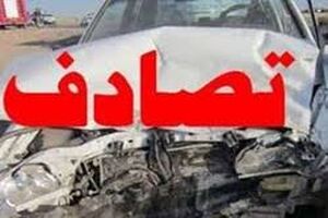 برخورد پراید و وانت  مرگ آفرین شد