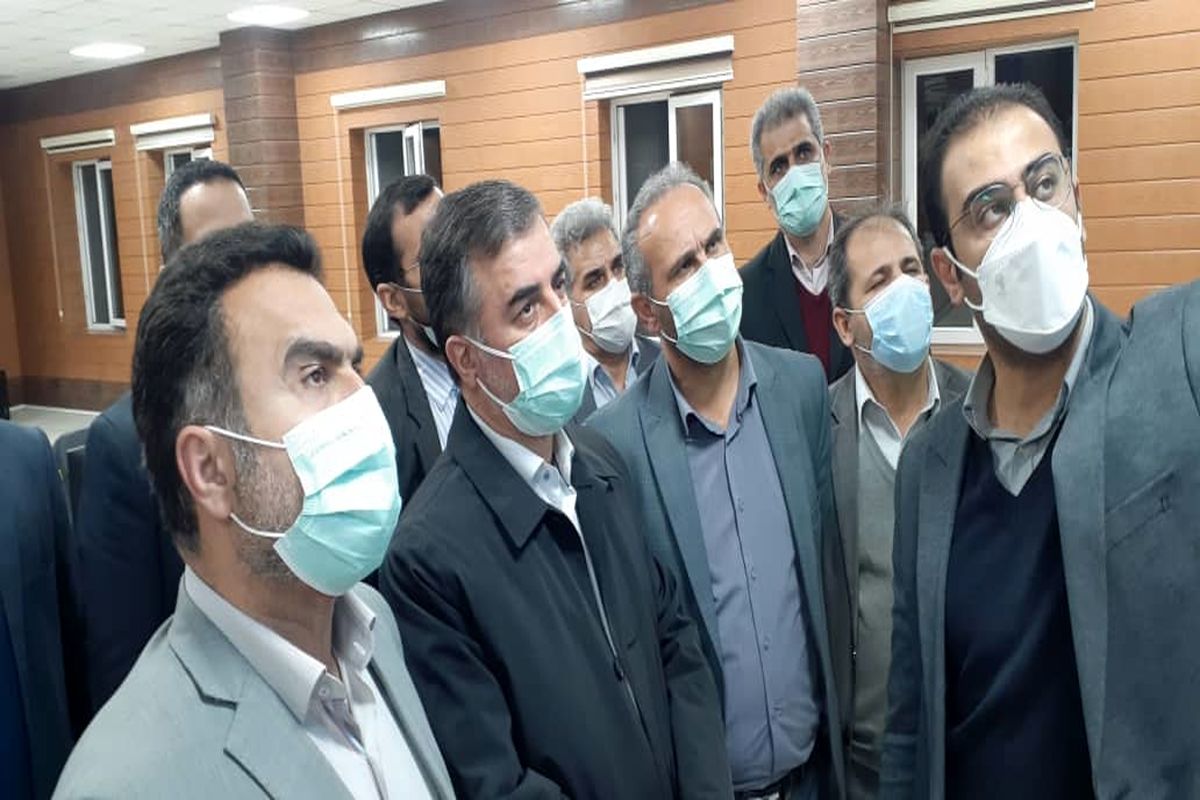 استاندار مازندران در نیروگاه زباله سوز نوشهر