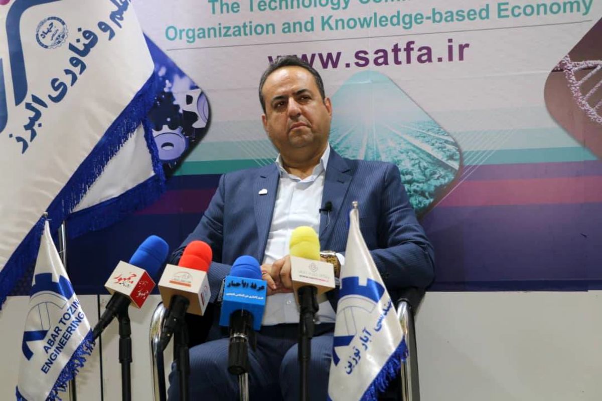 رئیس هیئت مدیره شرکت دانش بنیان مهندسی آبار توزین