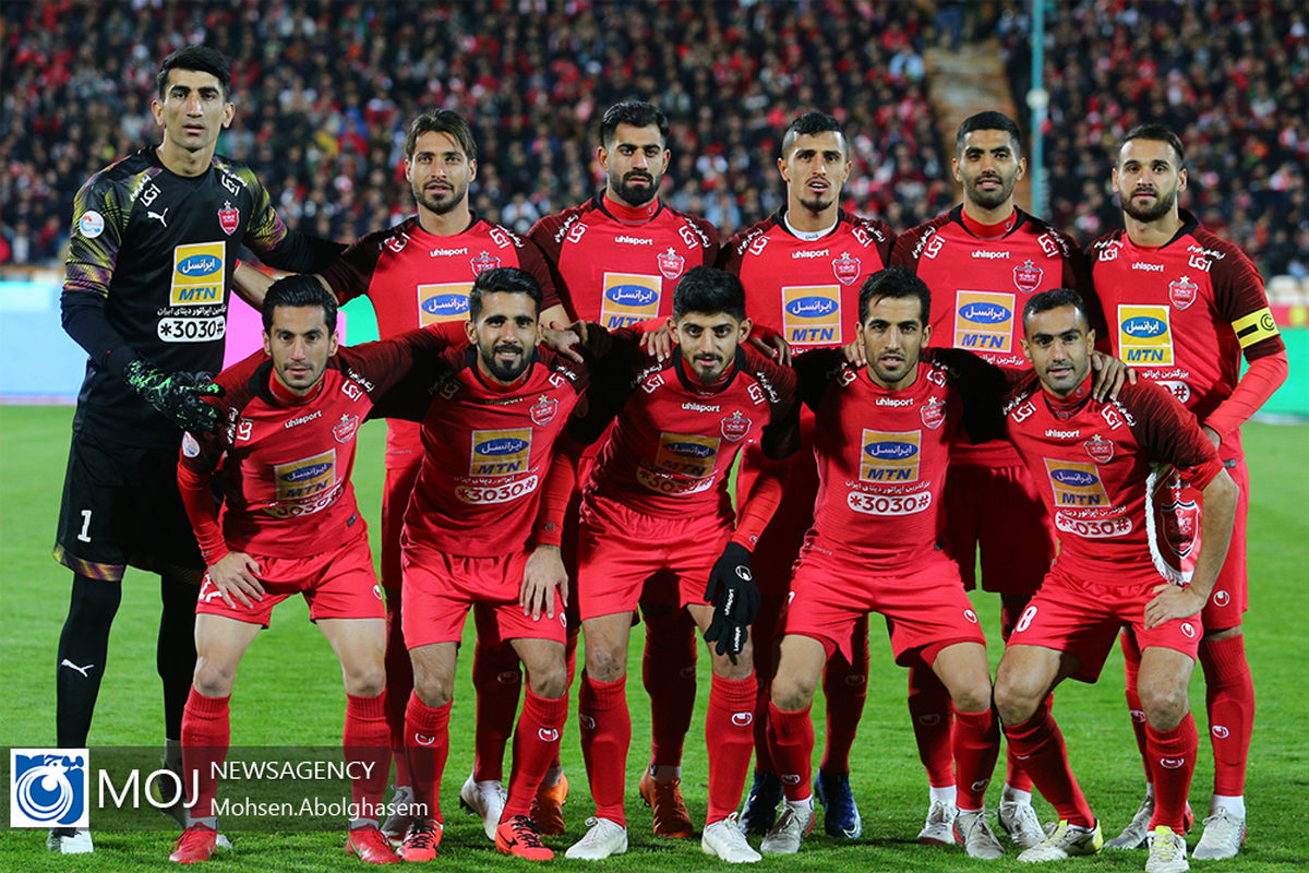 دیدار تیم های فوتبال پرسپولیس و گل گهر - ۱۹ آذر ۱۳۹۸