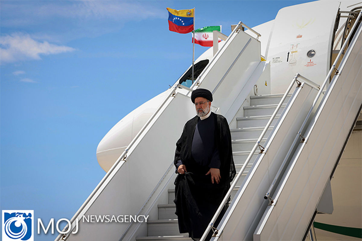 استقبال رسمی رئیس جمهور ونزوئلا از دکتر رئیسی