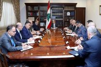 میشل عون دیدارهای سیاسی خود را با هدف حل بحران آغاز کرد