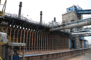 اقدام ذوب آهن اصفهان در راستای نوسازی درب های باتری شماره 3 کک سازی 