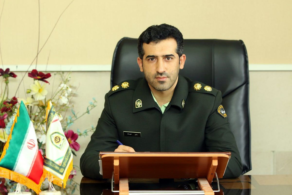 سرهنگ خورشاد رئیس پلیس فتا مازندران