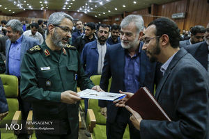 تکریم ومعارفه مسئول سازمان بسیج دانشجویی 