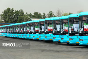 ۱۰۰ دستگاه اتوبوس تازه به ناوگان اتوبوسرانی پایتخت ملحق شد
