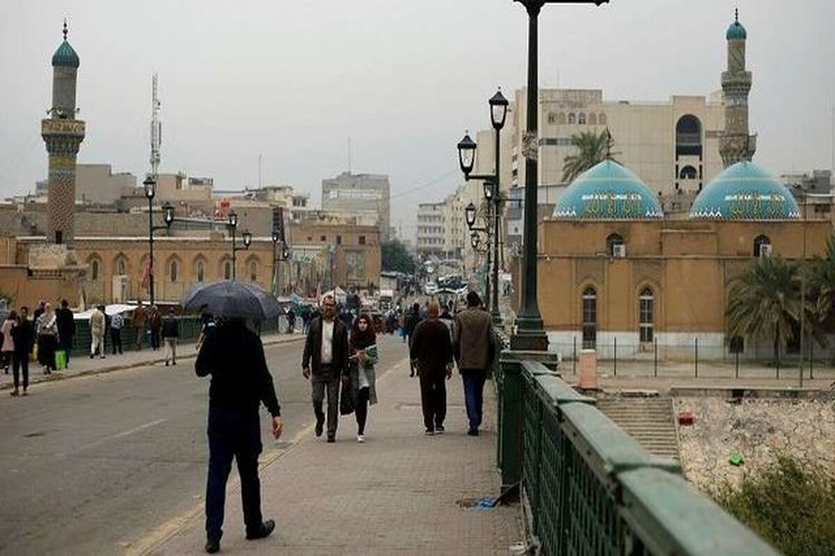 منطقه الخضراء در مرکز بغداد