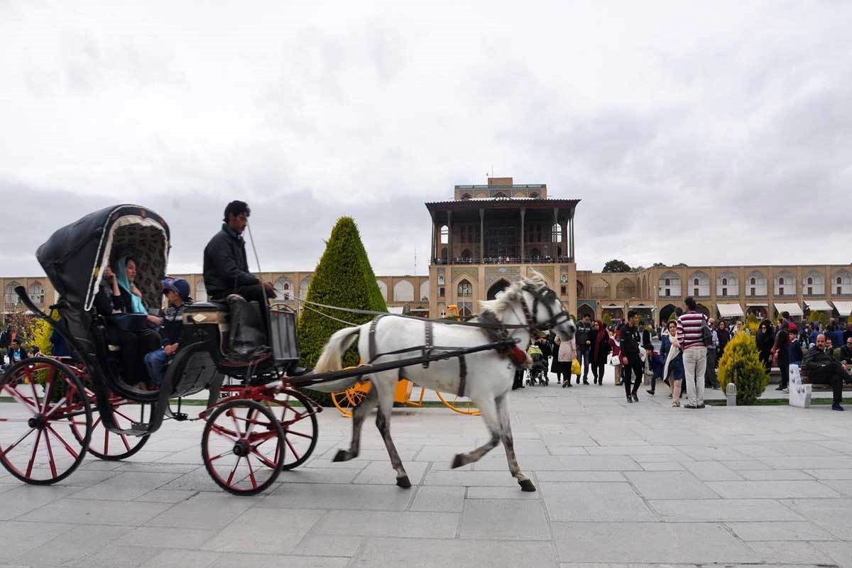 اصفهان- مسافران نوروزی