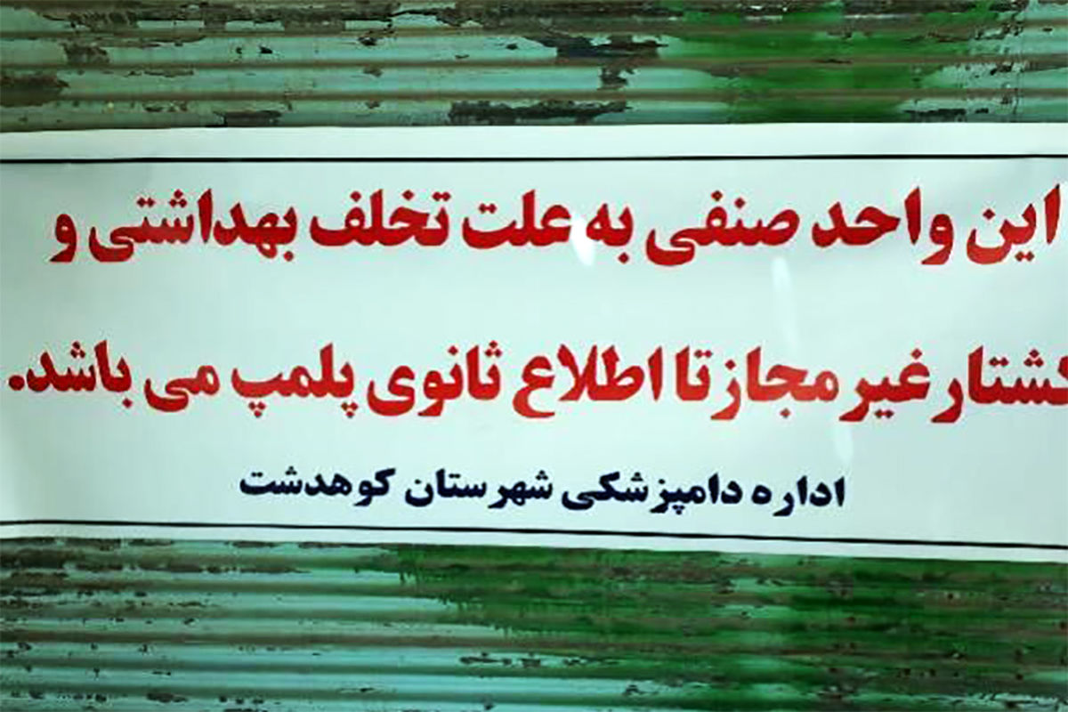 پلمب قصابی کوهدشت