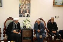 رئیس سازمان قضایی نیرو‌های مسلح با پدر سپهبد شهید سیدعبدالرحیم موسوی دیدار کرد