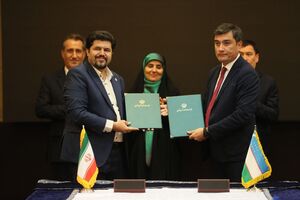 امضا یادداشت تفاهم نامه همکاری‌های ترانزیتی ایران و ازبکستان