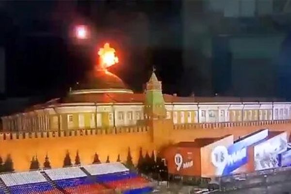 اقامتگاه پوتین هدف قرار گرفت