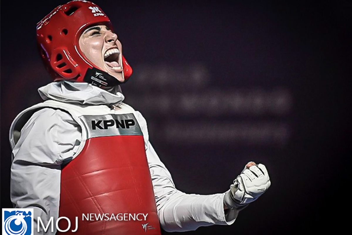 مدال آوری ناهید کیانی در روز پایانی رقابت های تکواندو قهرمانی  جهان