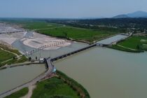 آبگذاری کانال چپ سد سنگر آغاز شد 