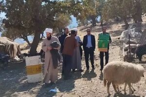 حضور خادمان حرم مطهر بانوی کرامت در جمع عشایر استان ایلام