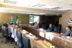 نشست احمد مرادی با مدیرعامل شرکت توسعه و نگهداری اماکن ورزشی کشور