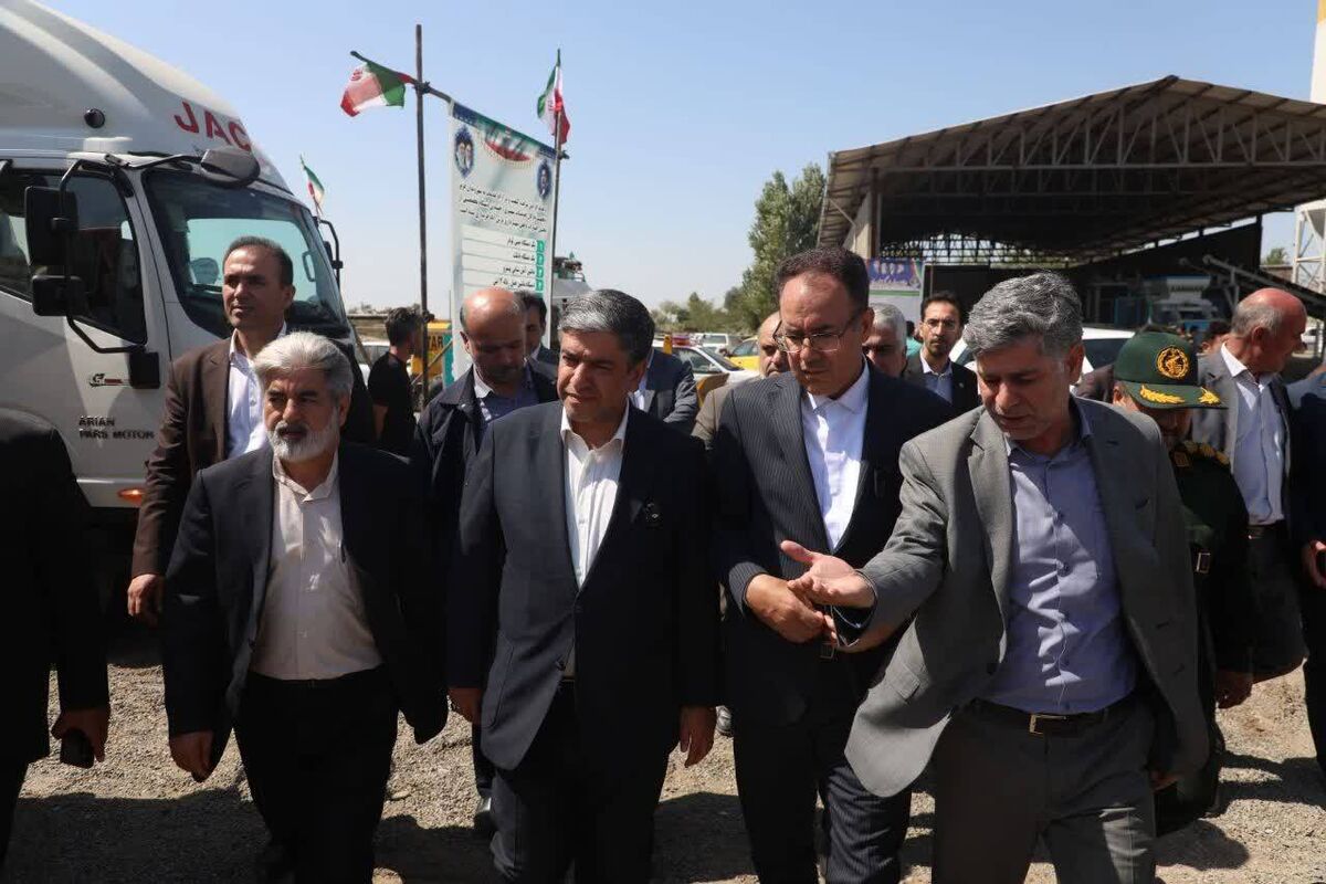 کارخانه تولیدات بتنی شهرداری پارس‌آباد به بهره‌برداری رسید