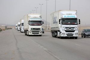 جابه‌جایی کالا در سطح راه‌های کشور از مرز ۴۶ میلیون تُن عبور کرد