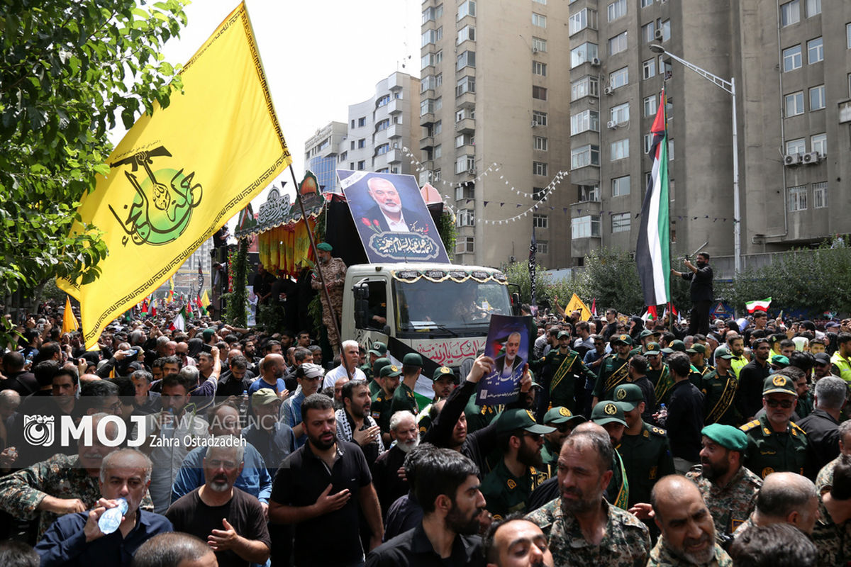 مراسم تشییع پیکر شهید اسماعیل هنیه