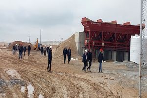 عملیات اجرایی احداث سالن فولادسازی قروه آغاز کرد