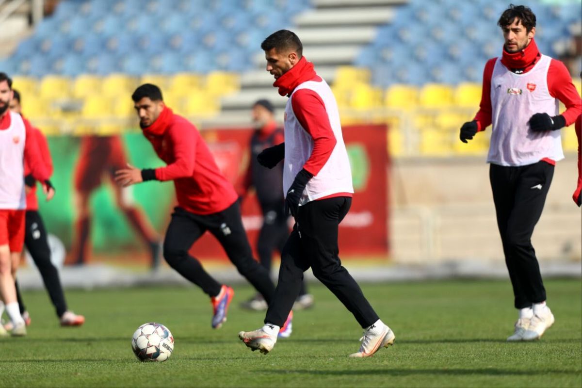 تمرینات پرسپولیس