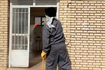 مدارس شهرستان فریدن ضدعفونی شد