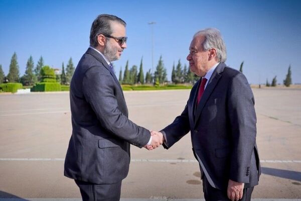 گوترش وارد دمشق شد