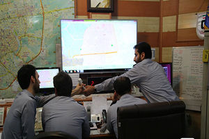 92 عملیات امداد و نجات و اطفای آتش سوزی ها توسط آتش نشانان رشت